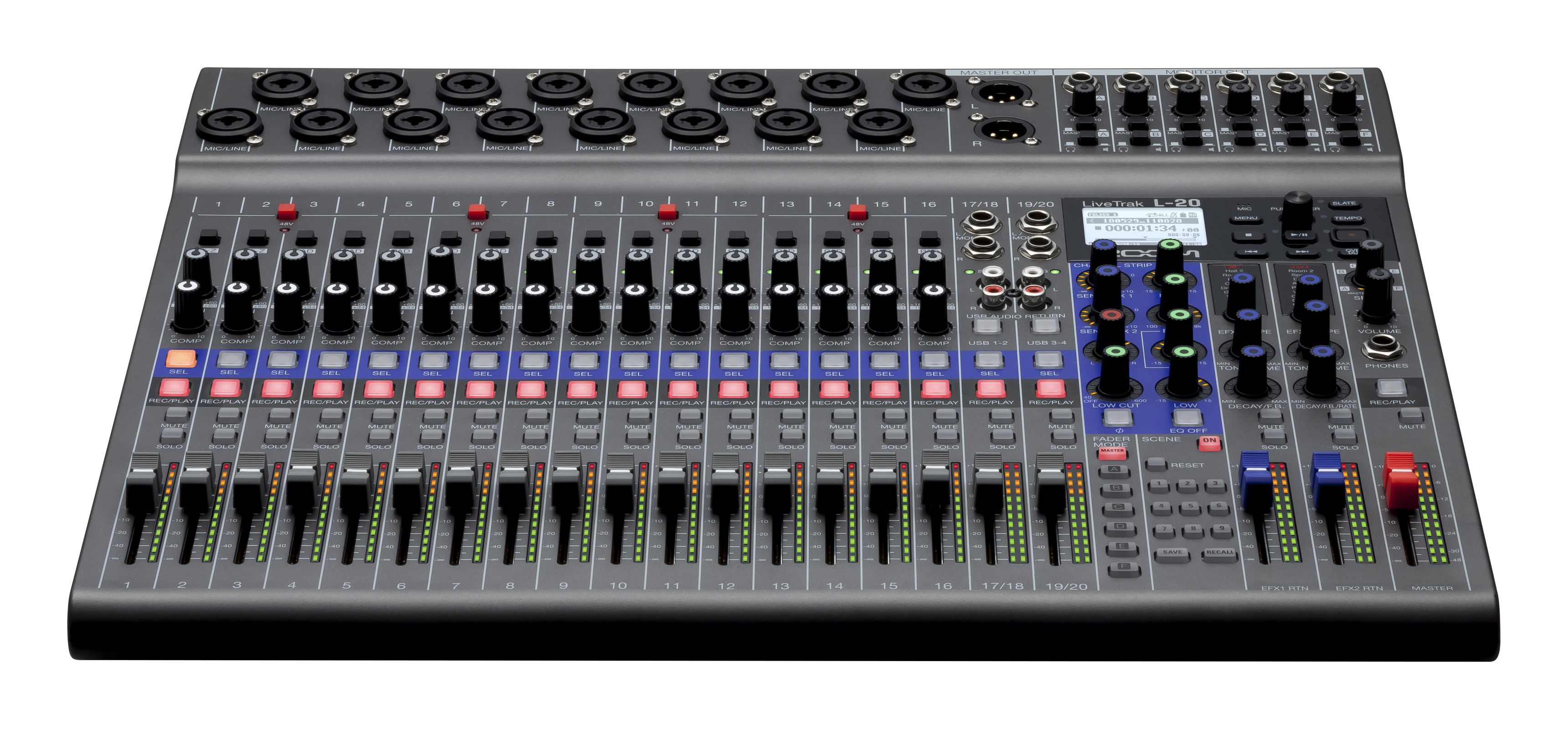 Swift Eventverleih Zoom LiveTrak L-20